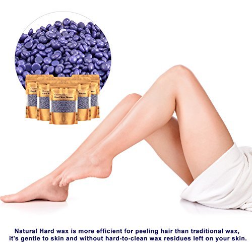 10/20packs 500g Hard Wax Beads (Lavender)