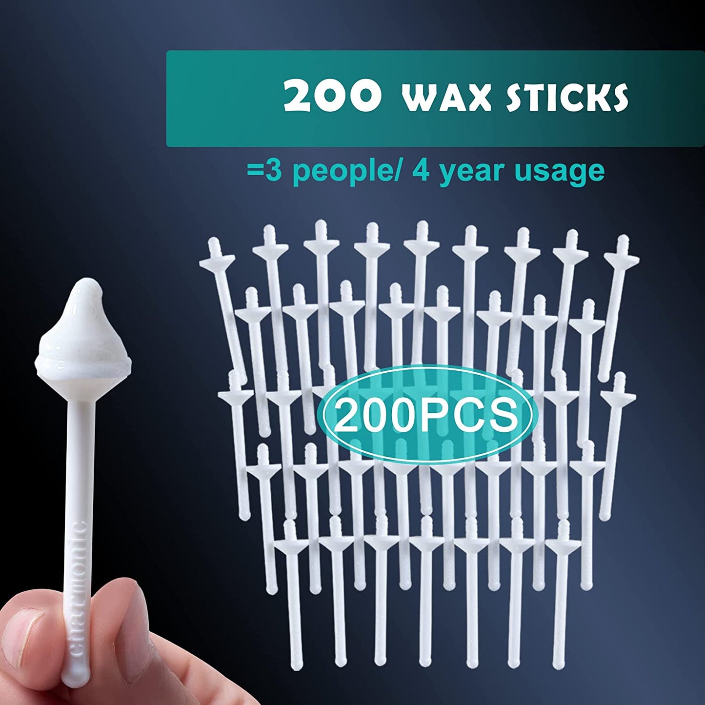 Charmonic 150 Pcs Wax Sticks