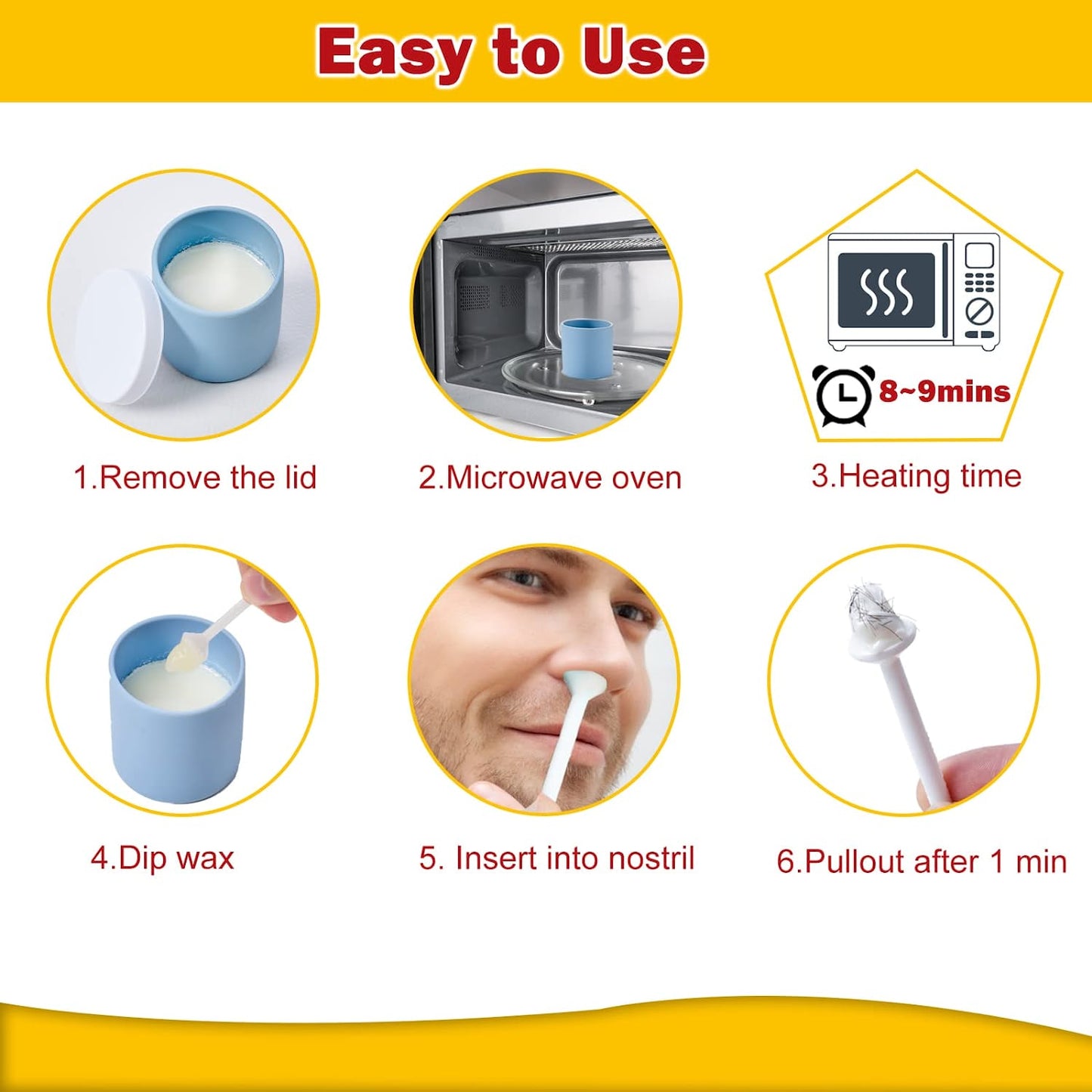 Charmonic 120g Wax Nose Wax Kit