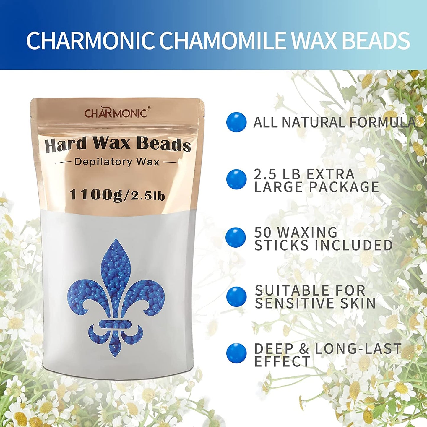 10/20packs  2.5 lb/1100g Hard Wax Beads