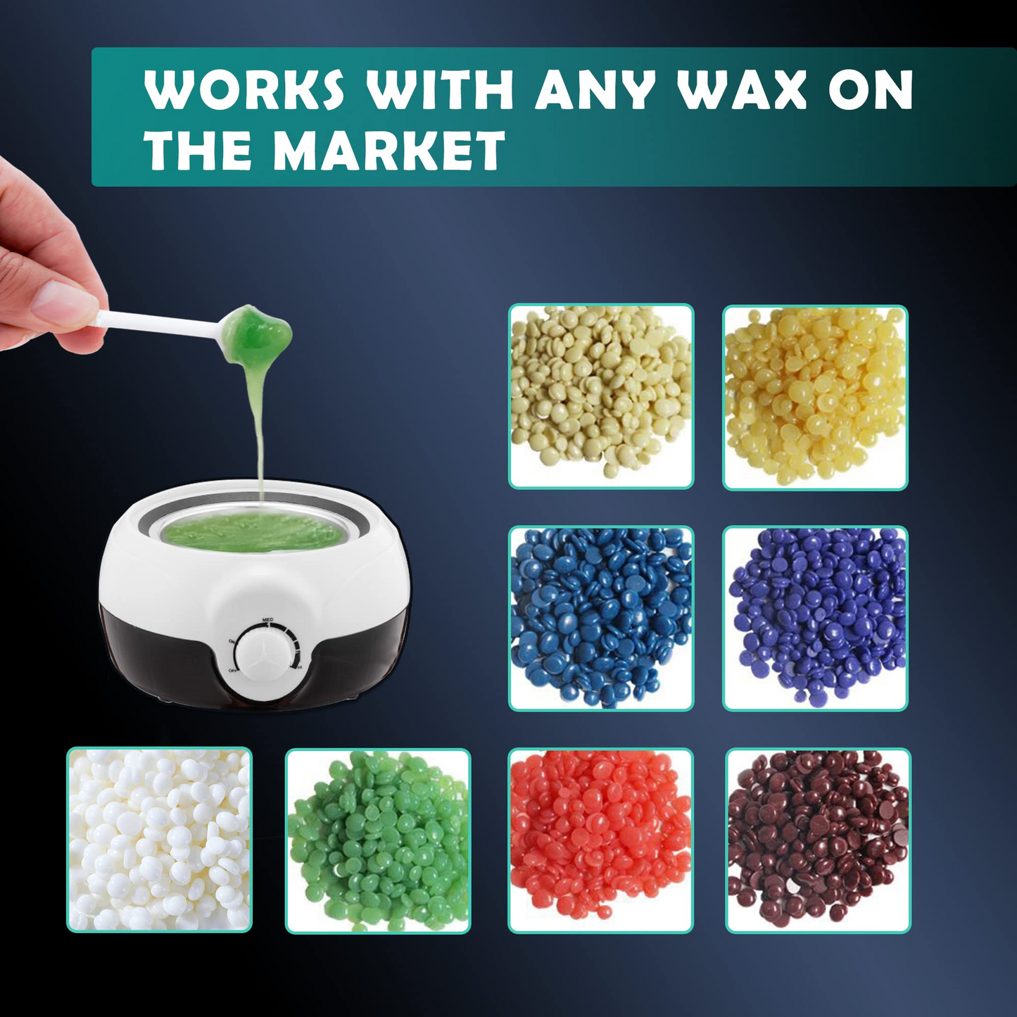 Charmonic 200 Pcs Wax Sticks